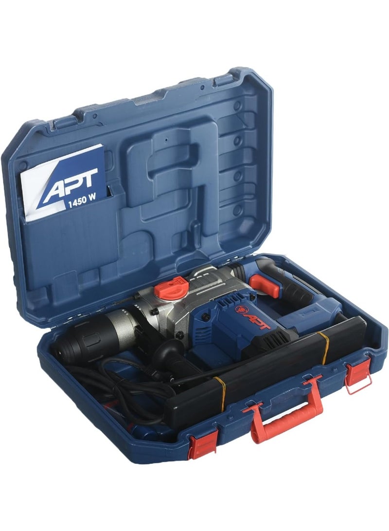 APT- Rotary Hammer 1450W, MAX 40 mm Model APT DW40E-V4 - Image 4